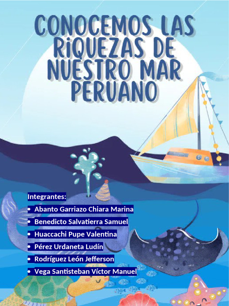 Las Riquezas de Nuestro Mar Peruano | PDF