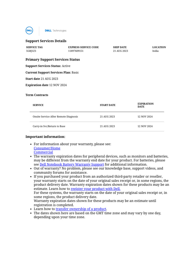 Dell G15 | PDF