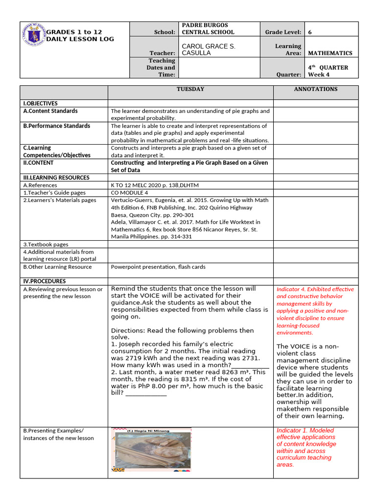 COT 2 Plan | PDF