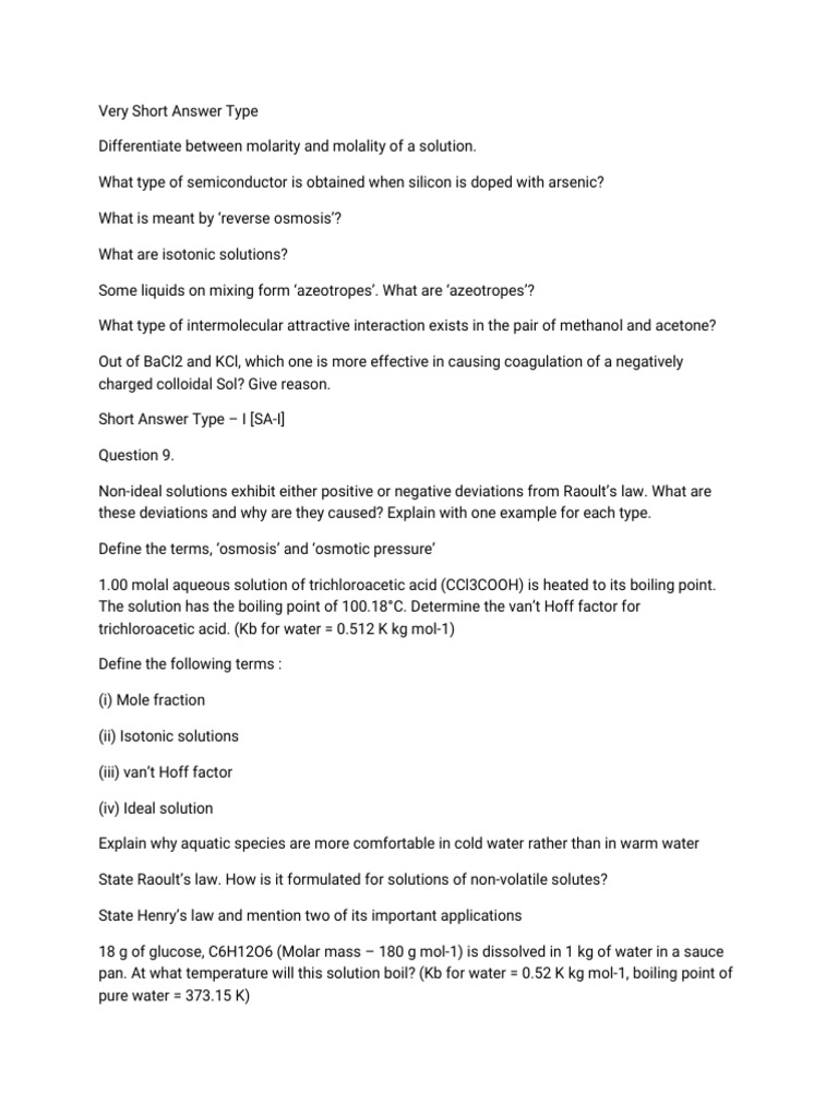 Practice Paper 1 Solution | PDF