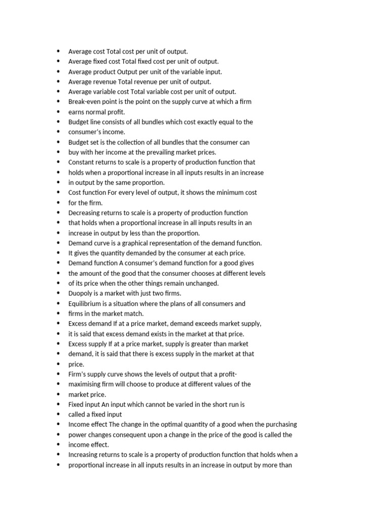Praveen Eco Notes | PDF