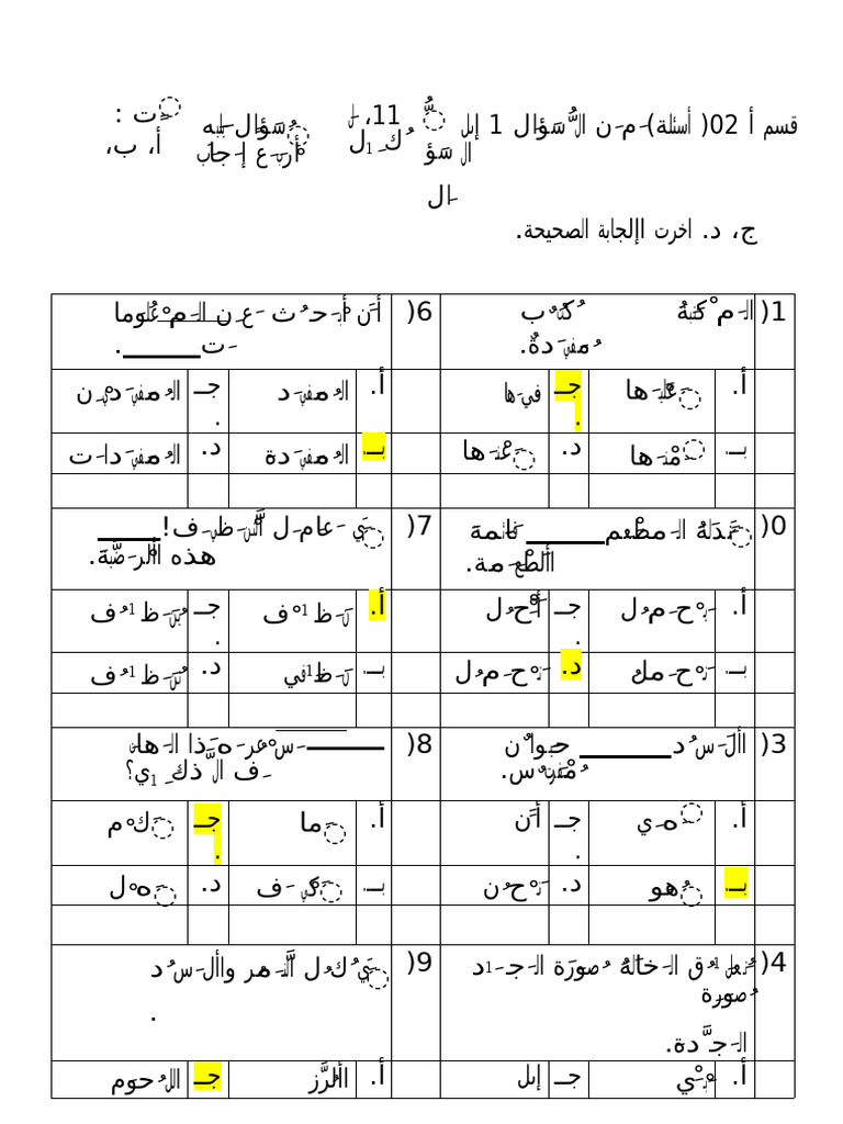 Bahasa Arab Tingkatan 2 Pdf