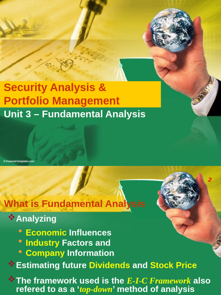 Fundamental Analysis | PDF