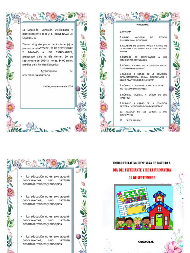 Programa 21 de Septiembre Inc | PDF