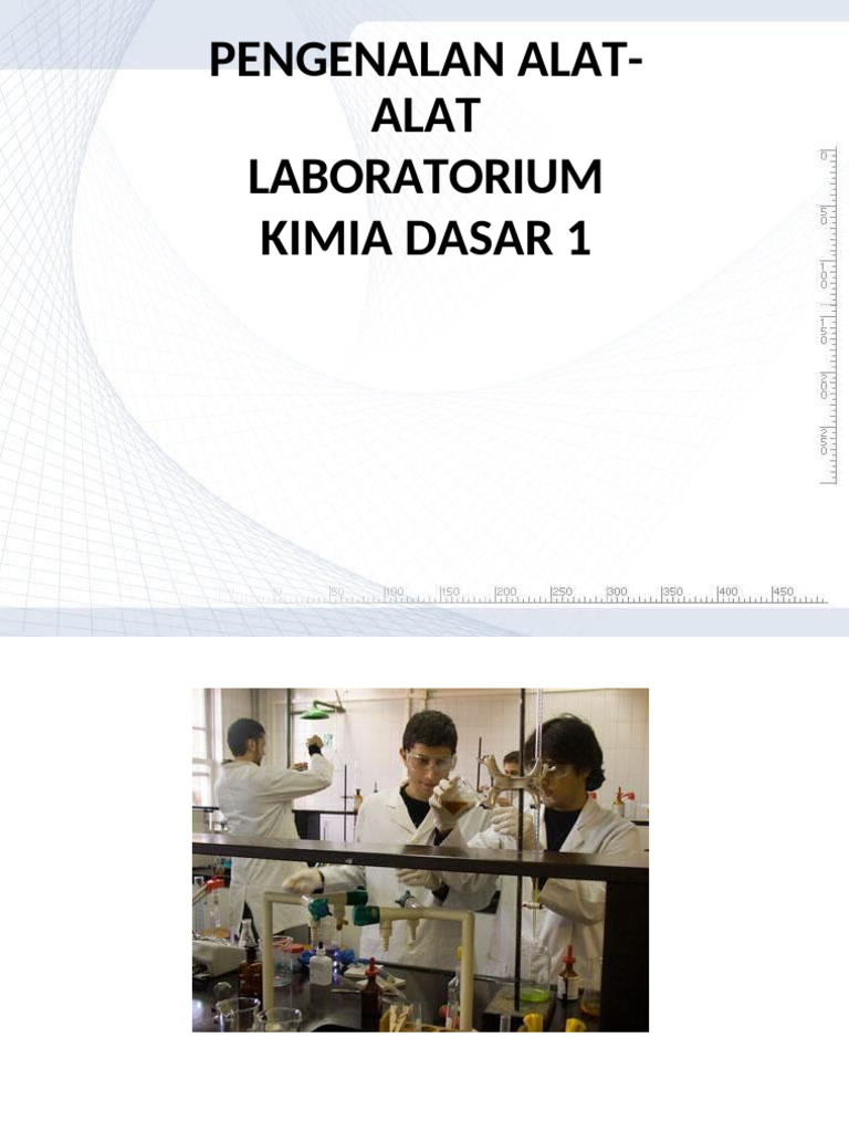 Pengenalan Alat Laboratorium Kimia Dasar 1 | PDF