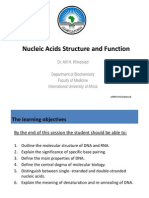 Nucleic Acids 2012, International University of Africa