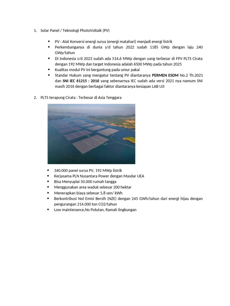 Konversi Energi pada Panel Surya | PDF | Photovoltaics | Electricity