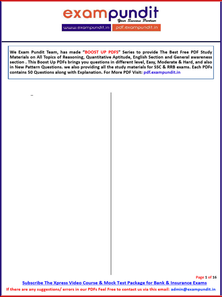 Synonyms and Antonyms Questions PDF For SSC CGL Tier 2 Exam | PDF