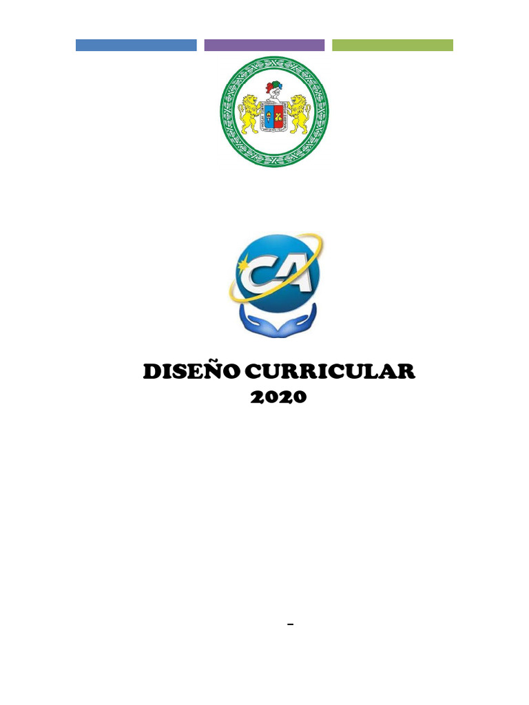 Diseño Curricular 2020 | PDF | Plan de estudios | Diseño