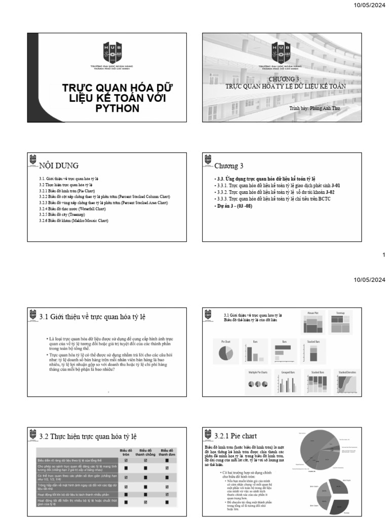 Trực Quan Hóa Dữ Liệu Kế Toán Với Python | PDF