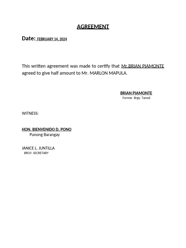 MEMBER AGREEMENT 2024 intelligence overview