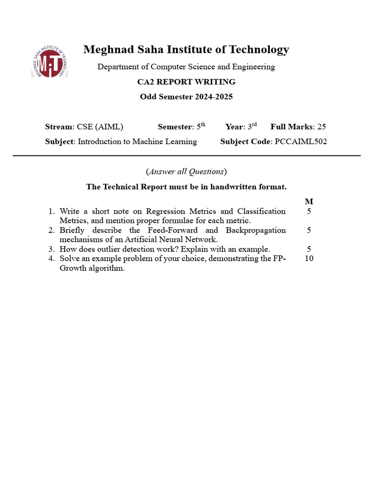 Ca2 ML | PDF