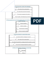 Communication and Persuasion Quiz Questions