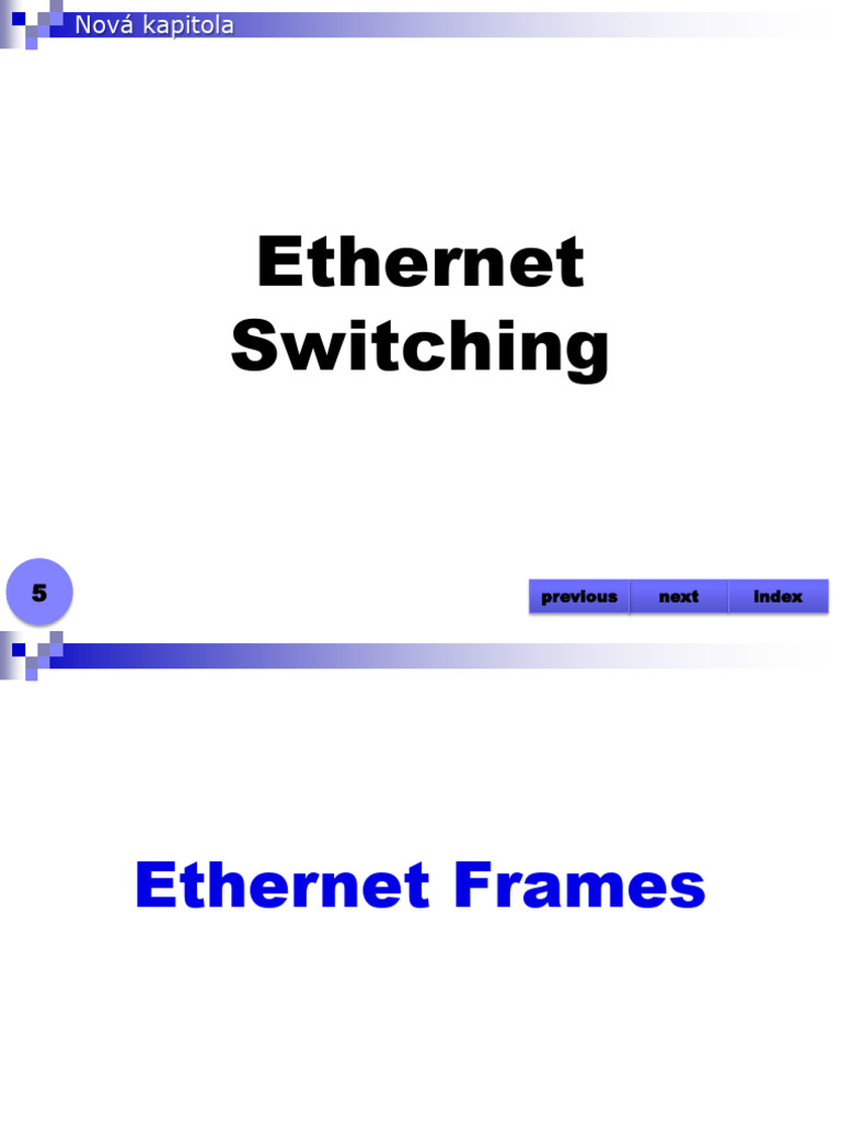 SPSE - POS - T2 - 07 - Ethernet Switching | PDF | Ethernet | Ip Address