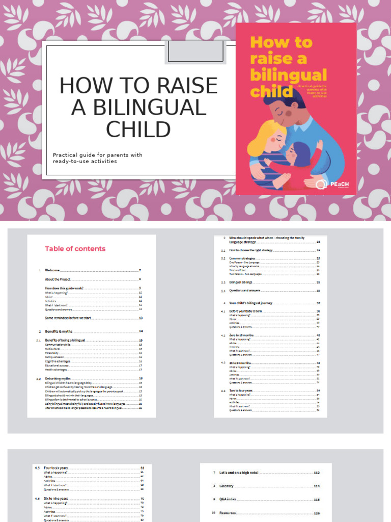 How To Raise A Bilingual Child | PDF