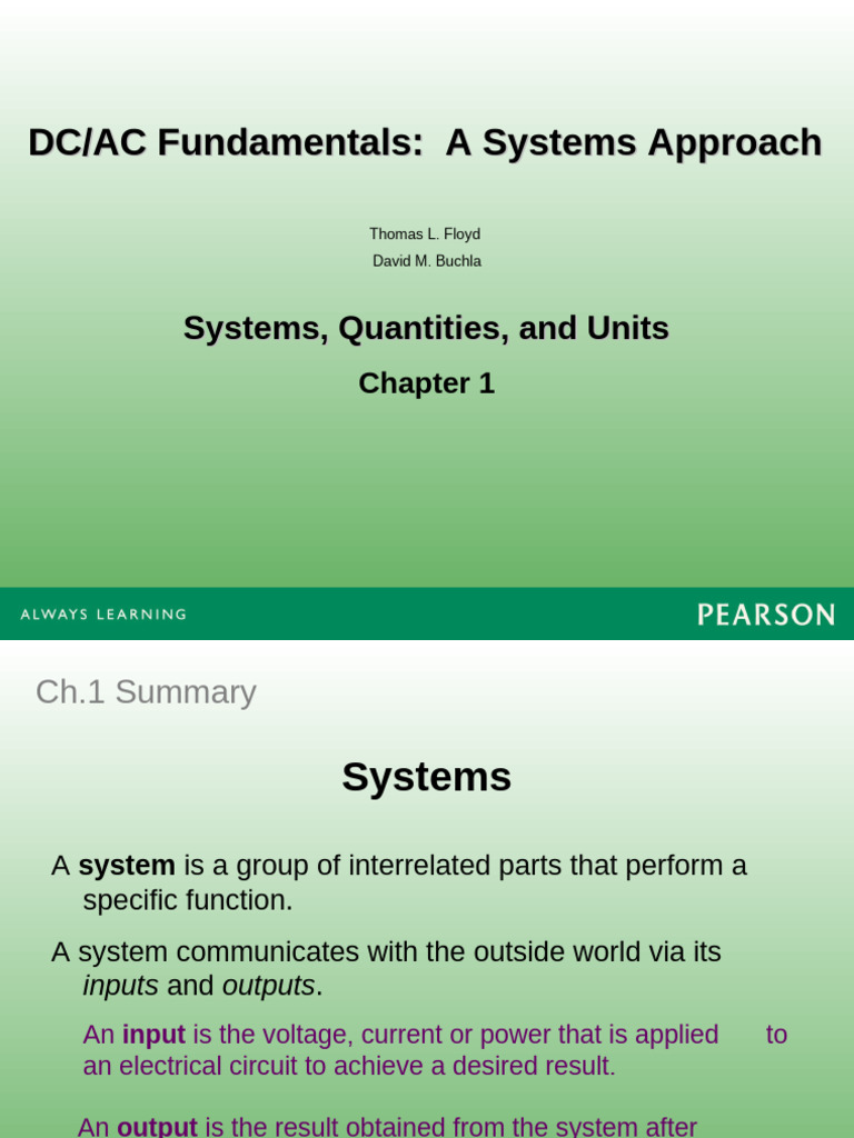 Understanding Electrical Systems and Units | PDF | Electronic Component ...