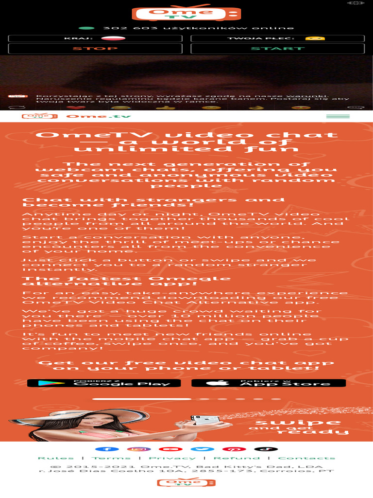 OMETV OMEGLE ALTERNATIVE visual data 6