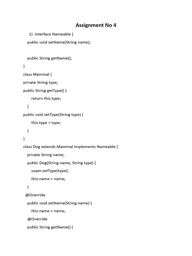 Assignment No 4 | PDF