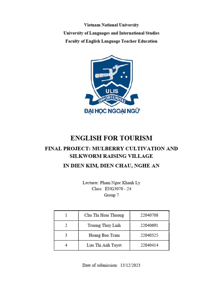 Final Project Group 7 | PDF