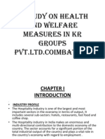 A Study On Health and Welfare Measures