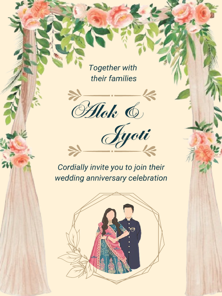 Anniversary Invitation | PDF