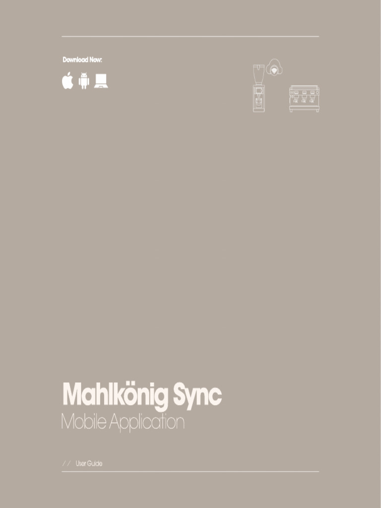Mahlkoenig Sync App Mobile User Guide | PDF