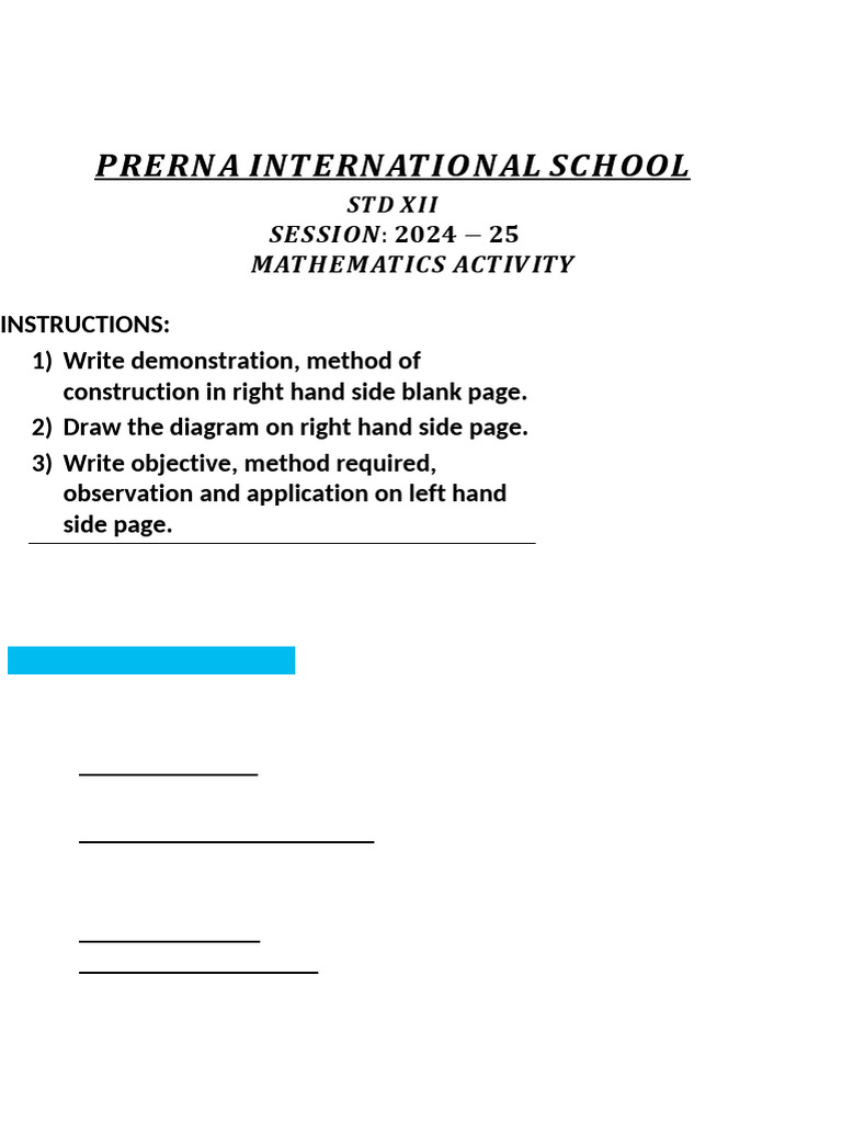 Activity 3 and 4 | PDF
