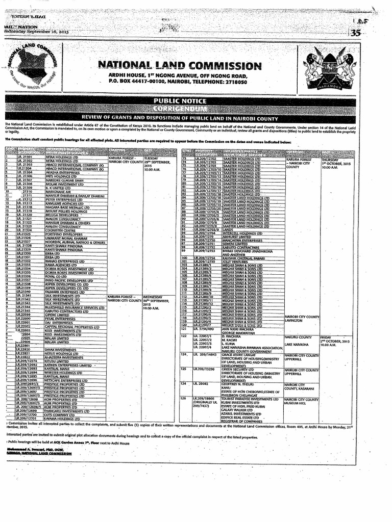 NLC Public Notice 16 Sep 2015 | PDF