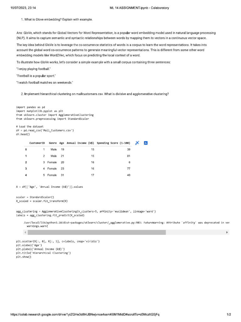 ML Lab 14 | PDF