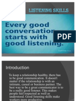 Listening Skills PPT Final