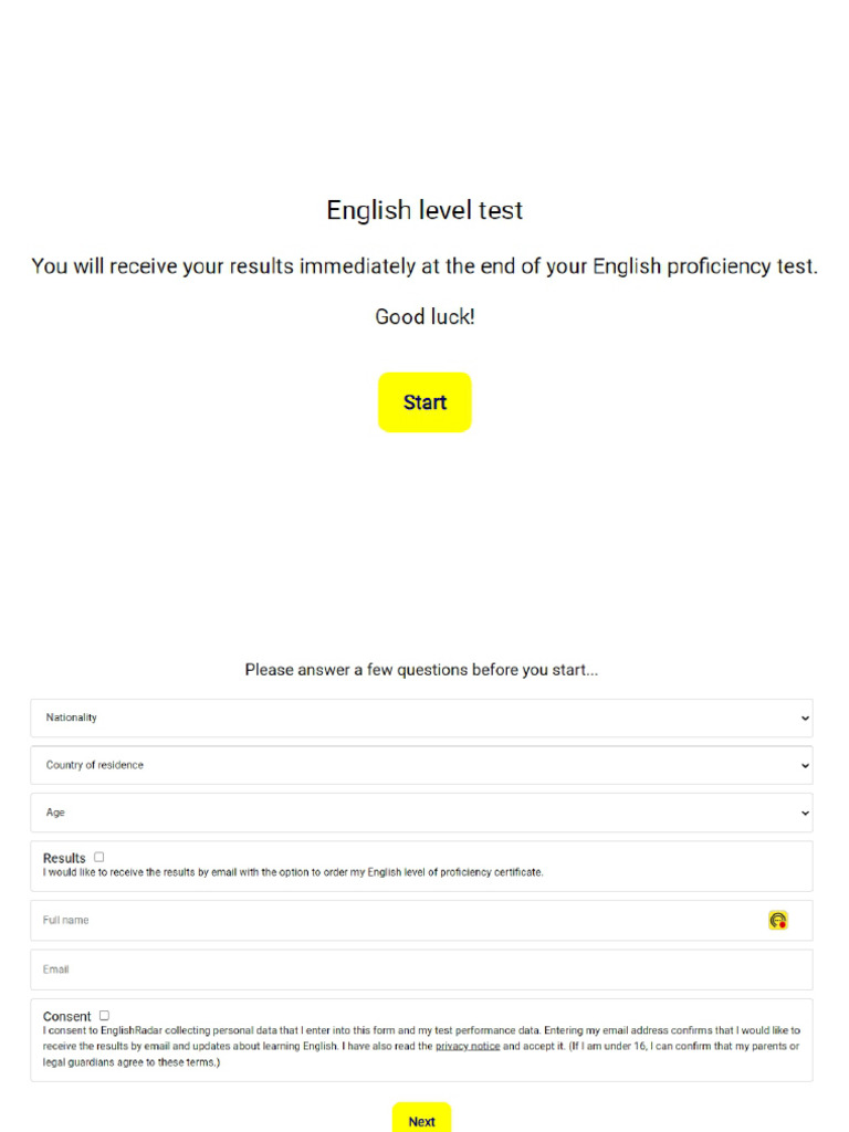 English Test 01 | PDF