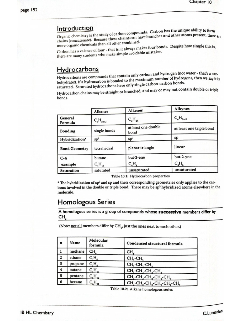 Organic Chemistry IB Part1 | PDF