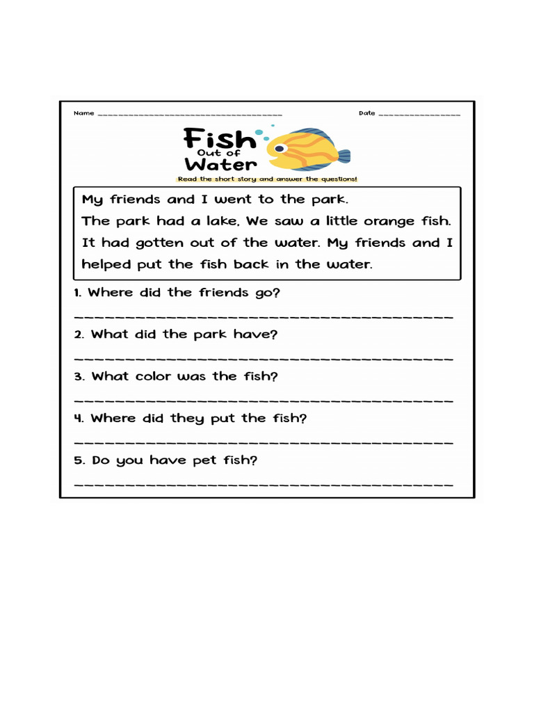 1st Grade Reading Comprehension Short Stories - 302721.jpg | PDF