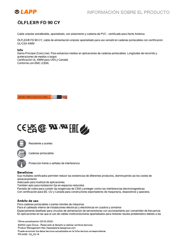 Lapp Pro99es | PDF
