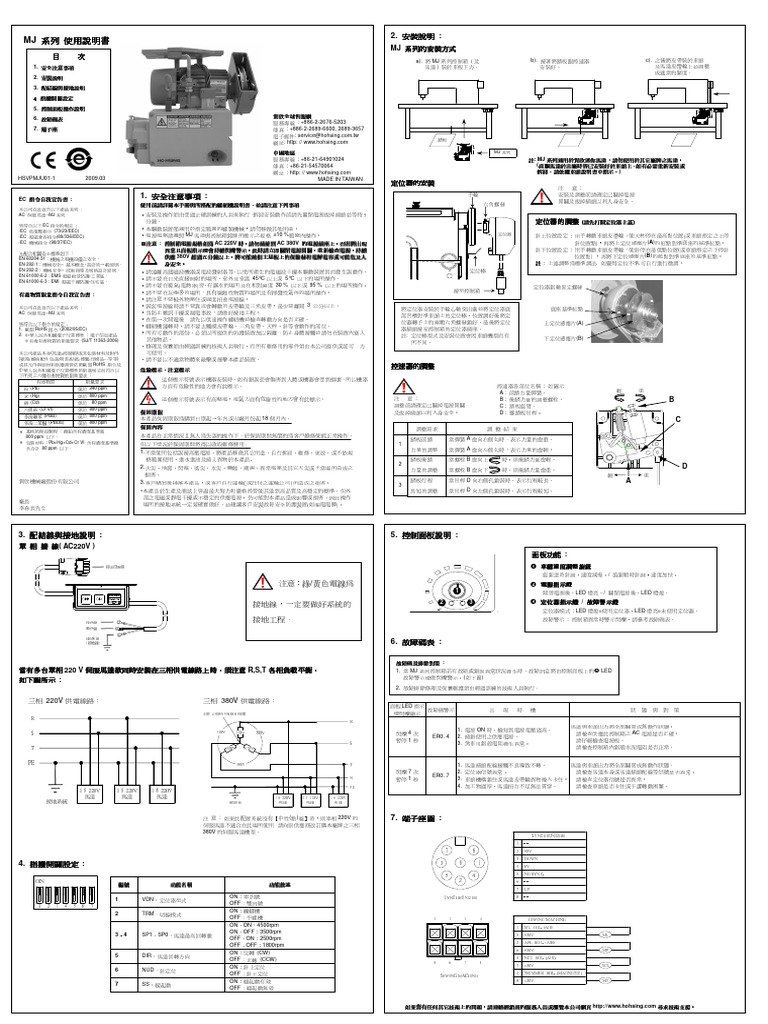 MJ - Manual TW en | PDF