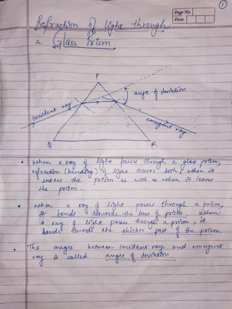 Human Eye NOTES | PDF