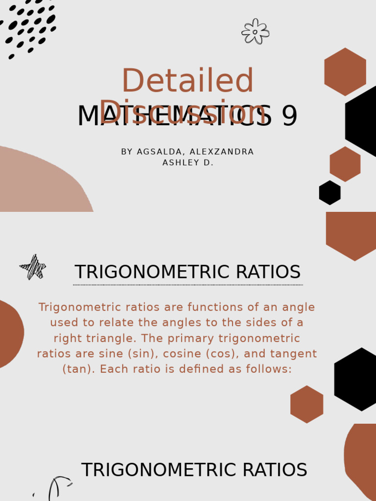 Math 9 - Ste | PDF