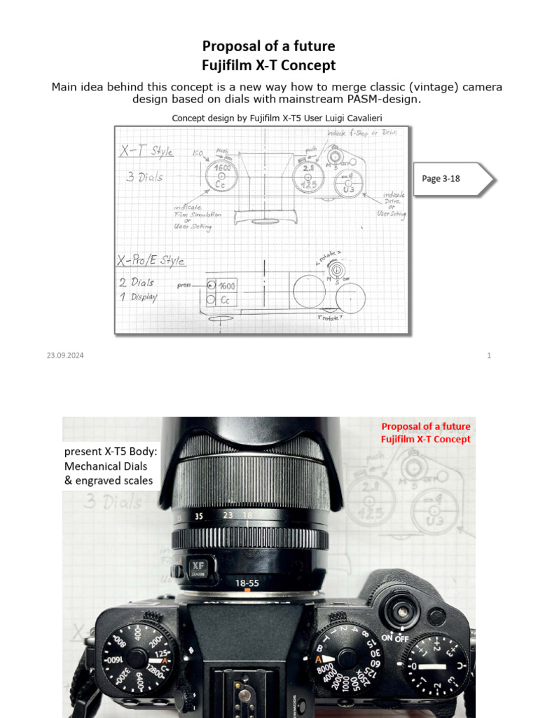 Fujifilm X-T Camera Button Layout Concept | PDF | Digital Photography ...