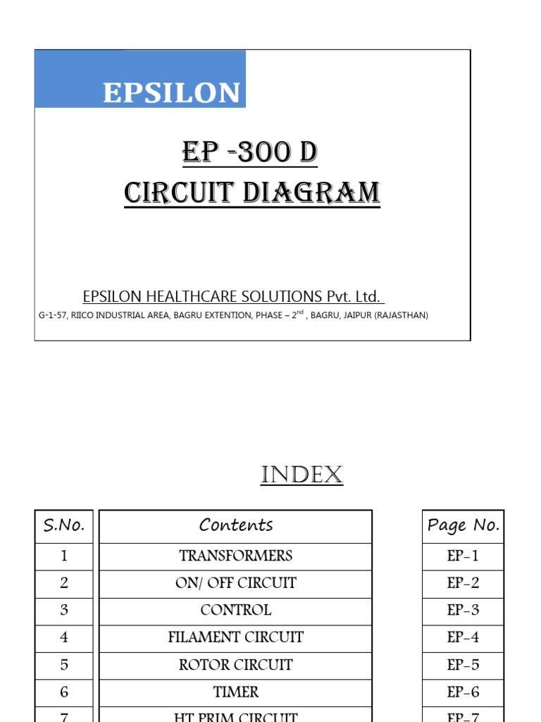 EP 300 Circuit Diagram | PDF