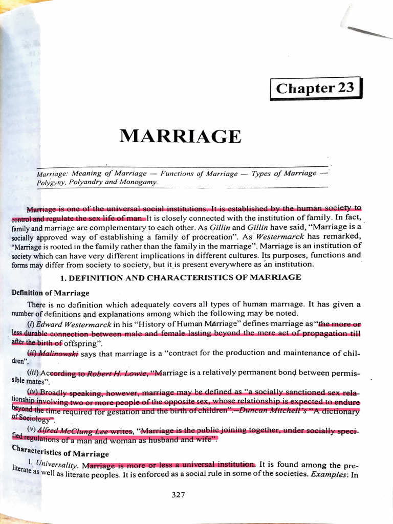 Marriage | PDF