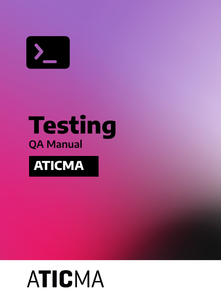 Ticmas - Testing Qa Manual | PDF