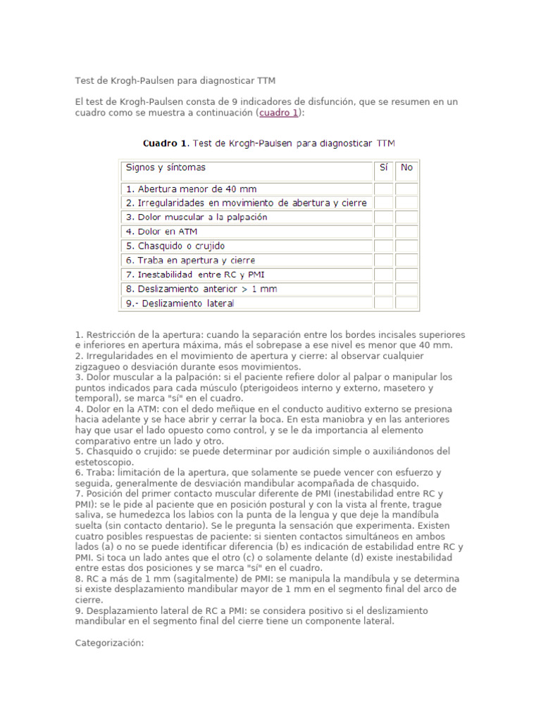 Test Krogh Paulsen | PDF