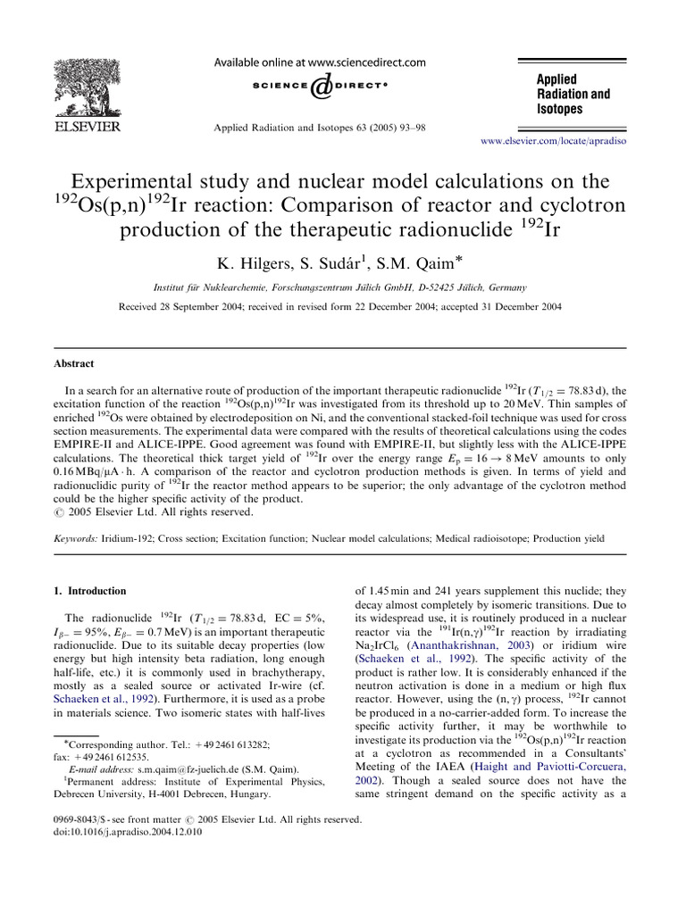 Experimental study and nuclear model calculations on the pdf