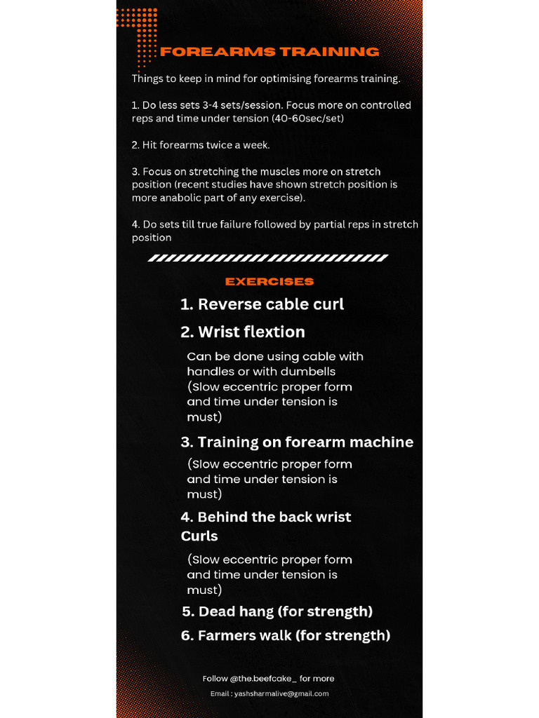 Forearms by Yash PDF