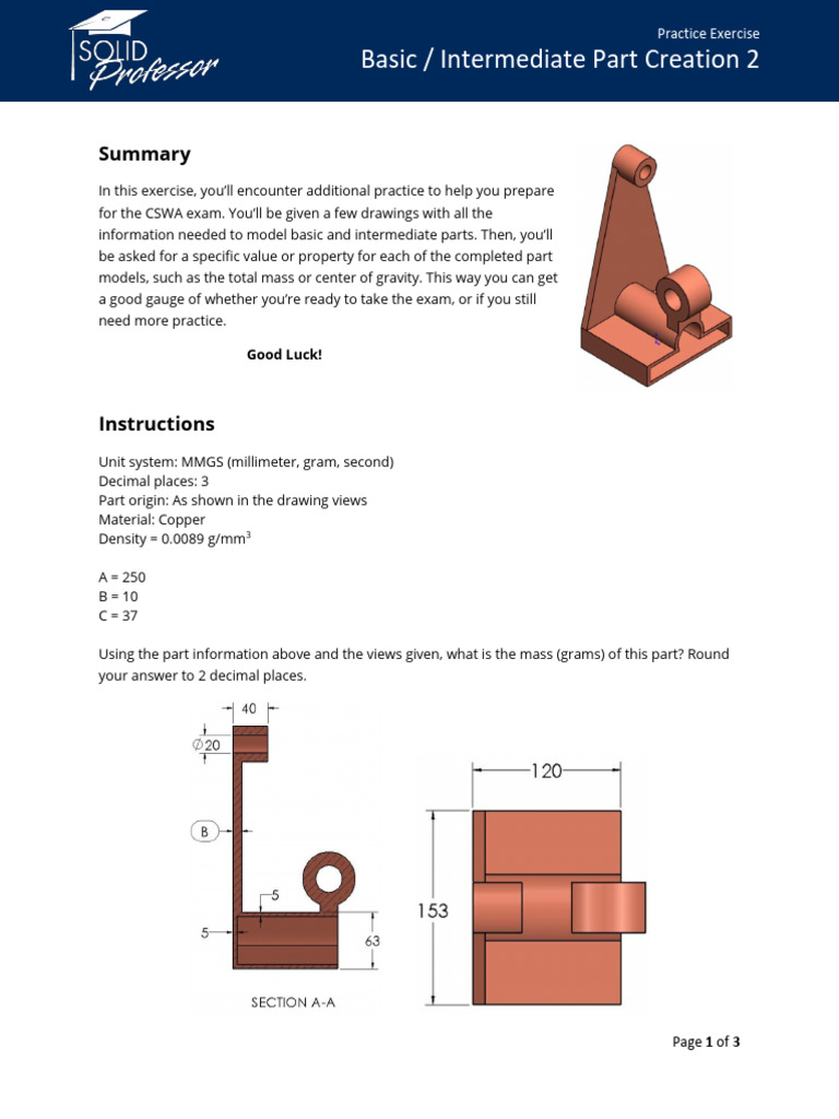 Basic / Intermediate Part Creation 2 | PDF