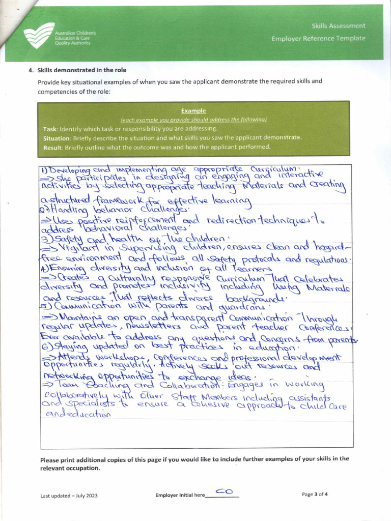 Employer Refrence | PDF