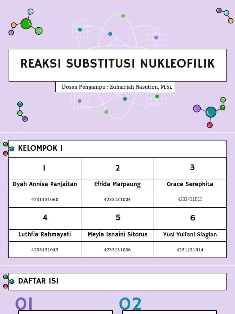 Reaksi Substitusi Nukleofilik dalam Kimia | PDF | Chemistry | Science ...