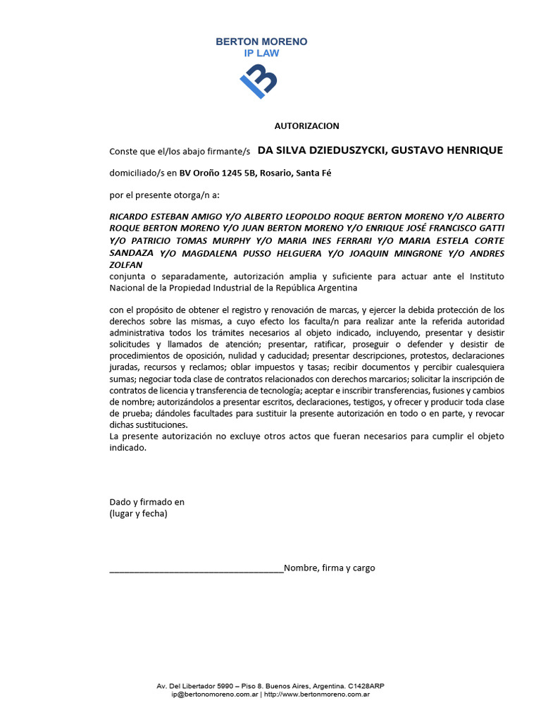 Contracto Marca | PDF