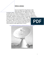 LECTURE 14: Reflector Antennas: 18.3 M INTELSAT Earth Station (ANT Bosch Telecom), Dual Reflector