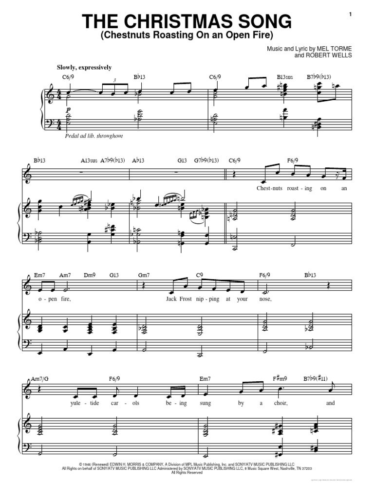 The Christmas Song PDF